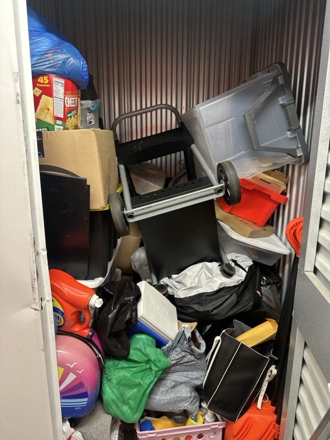 5 x 5 storage unit in Raleigh, NC
