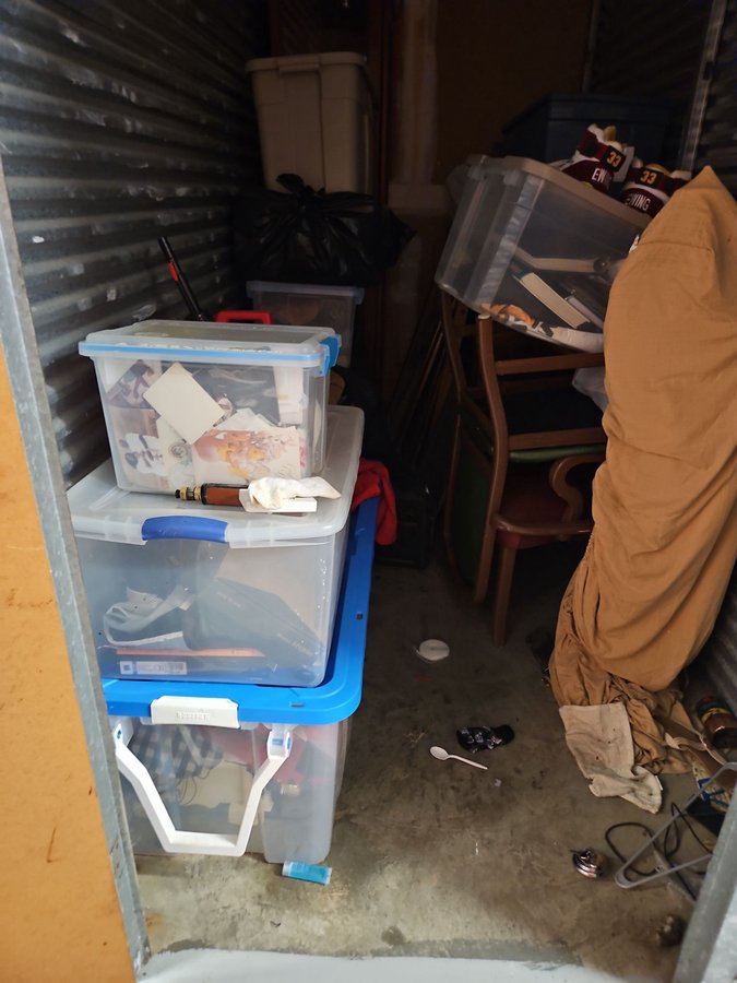 5 x 10 storage unit in Raleigh, NC