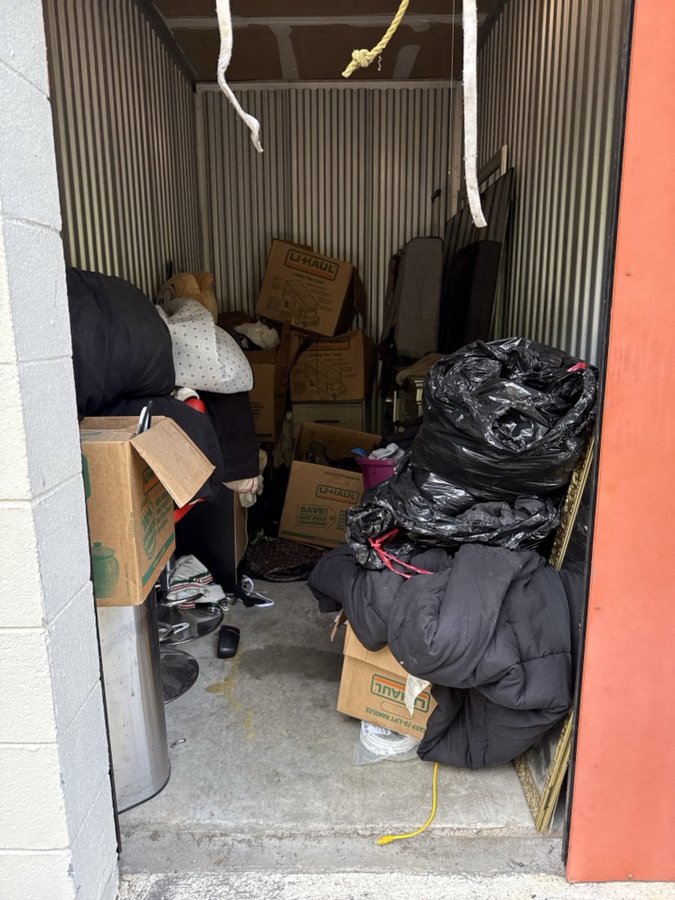 5 x 10 storage unit in Raleigh, NC