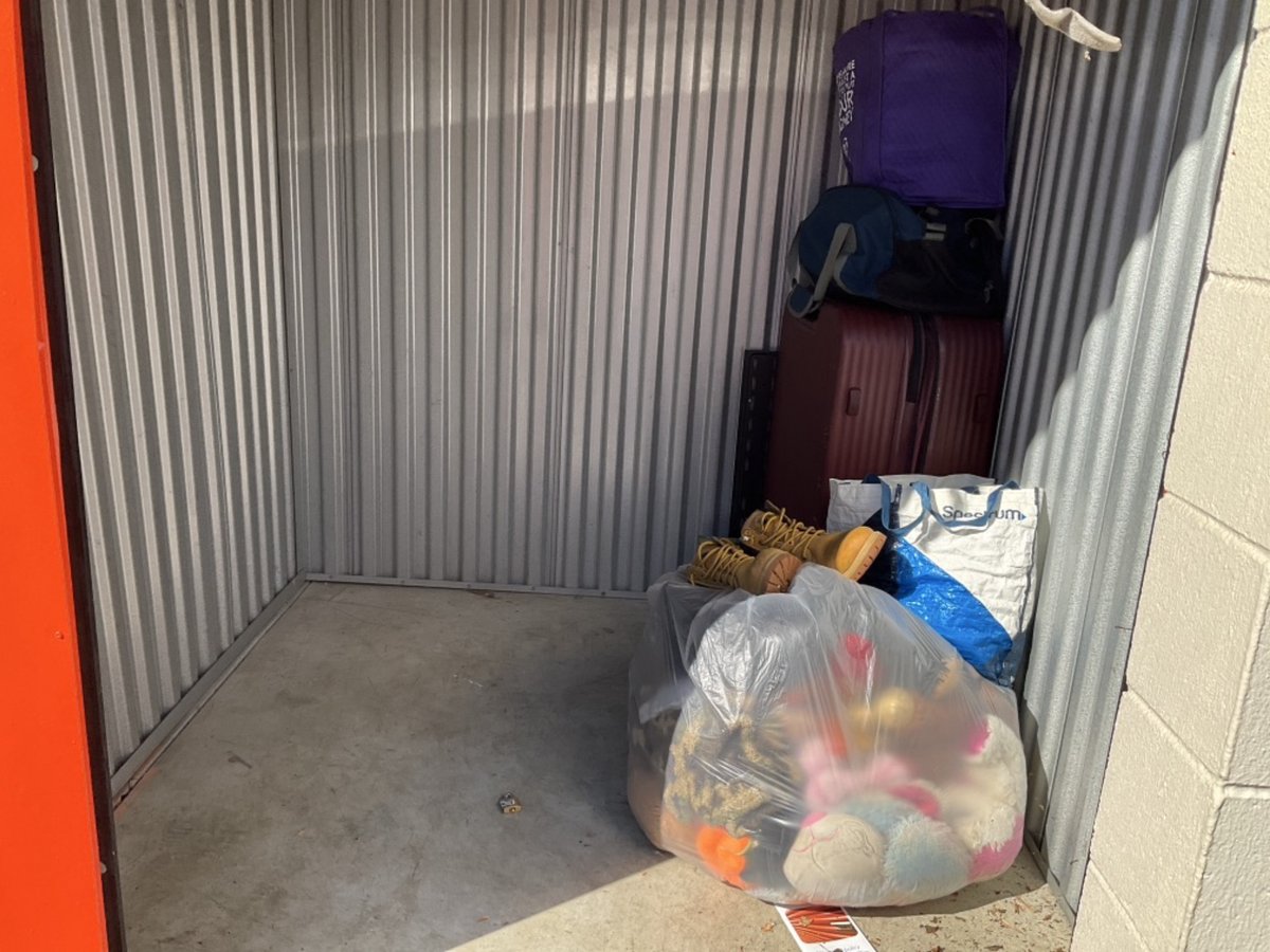 5 x 5 storage unit in Greensboro, NC