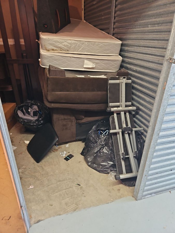 10 x 10 storage unit in Raleigh, NC