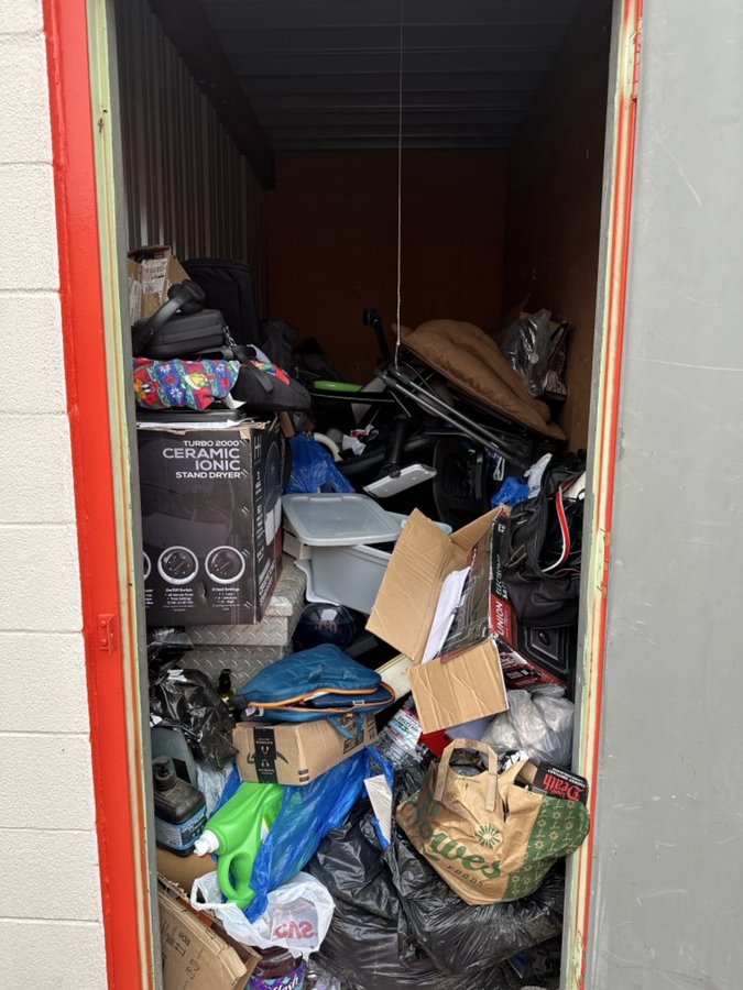 5 x 10 storage unit in Raleigh, NC