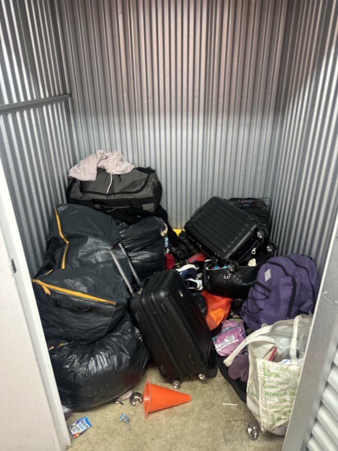 5 x 5 storage unit in Raleigh, NC