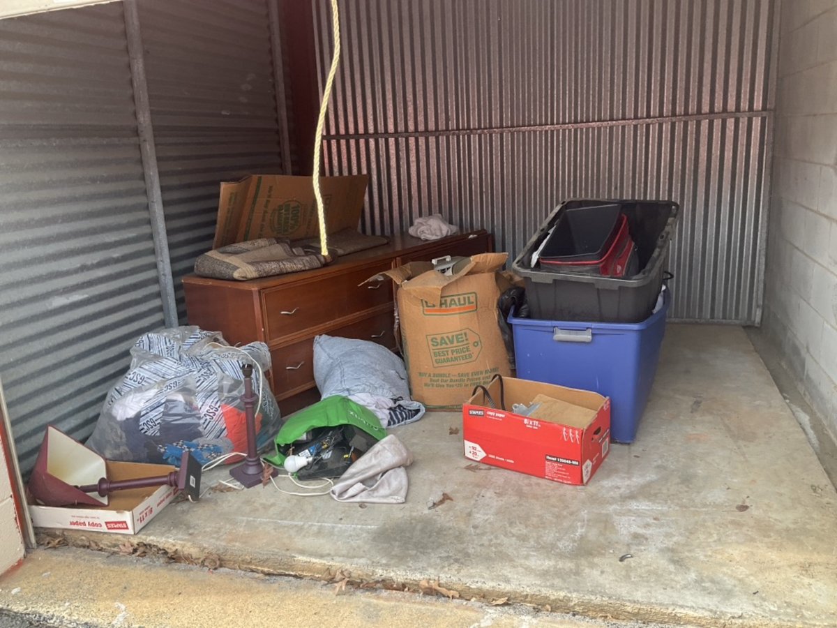 10 x 10 storage unit in Greensboro, NC