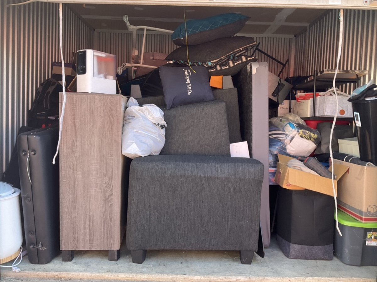 10 x 10 storage unit in Greensboro, NC
