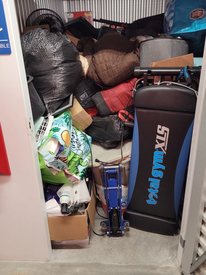 5 x 10 storage unit in Raleigh, NC