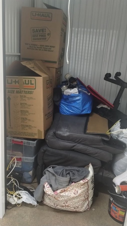 5 x 5 storage unit in Brown Deer, WI