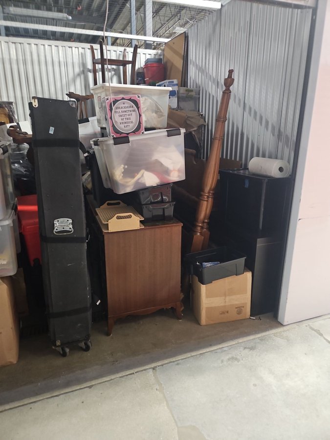 10 x 10 storage unit in Raleigh, NC