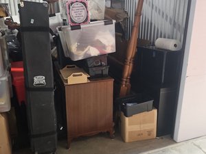 10 x 10 storage unit in Raleigh, NC
