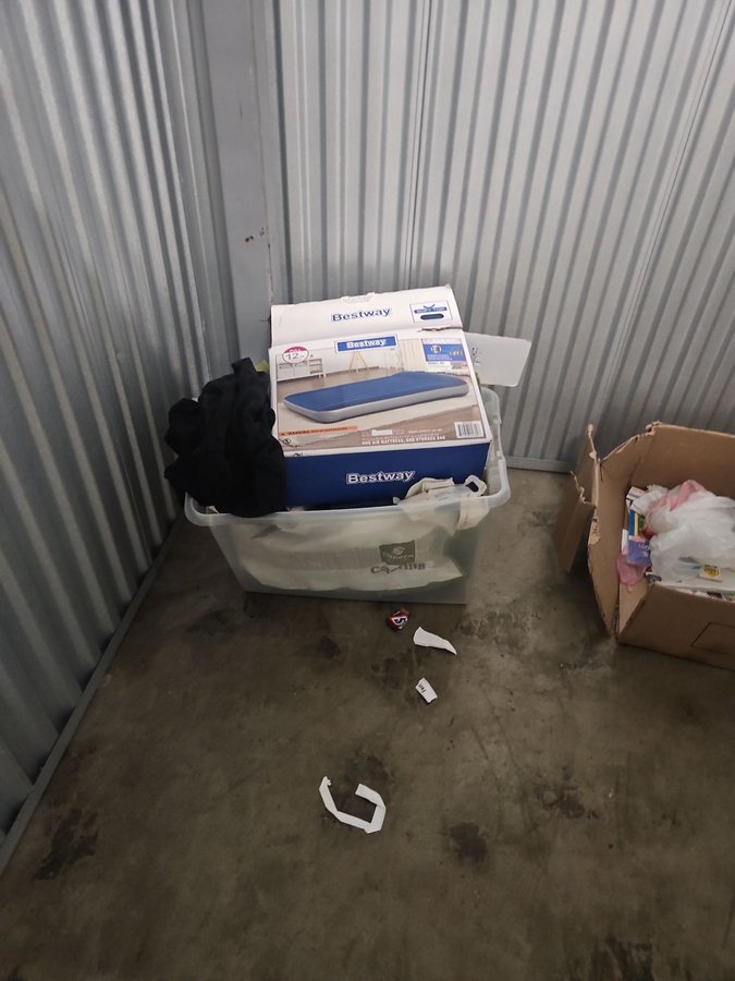 5 x 5 storage unit in Raleigh, NC