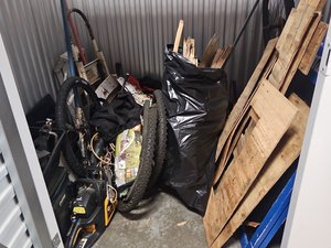 5 x 5 storage unit in Raleigh, NC
