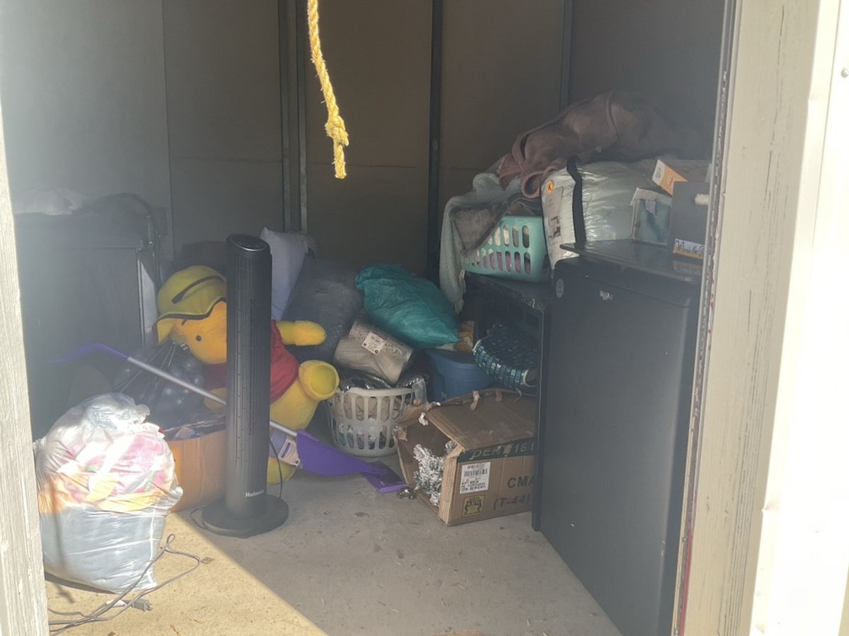 10 x 10 storage unit in Greensboro, NC