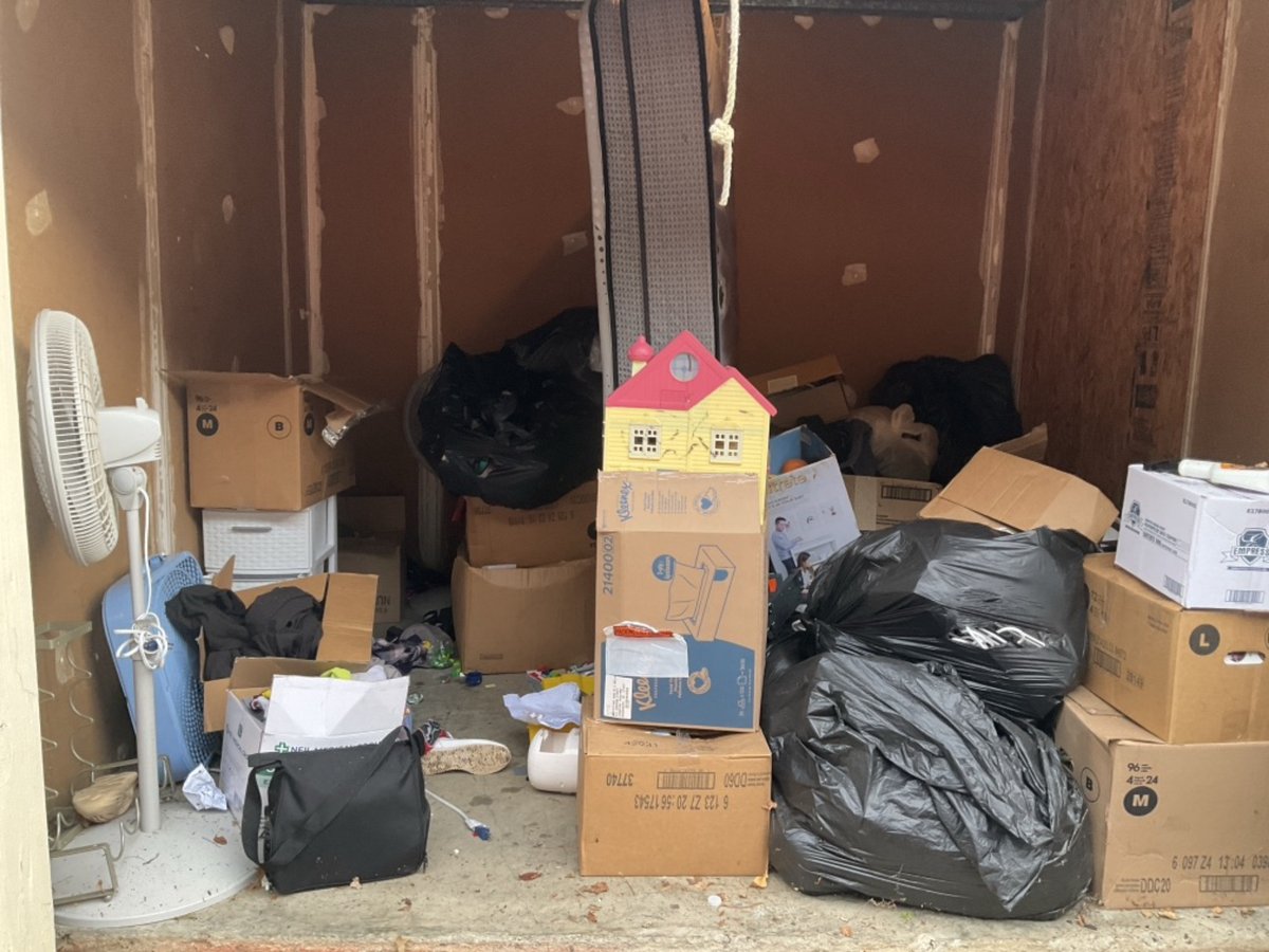 10 x 10 storage unit in Greensboro, NC