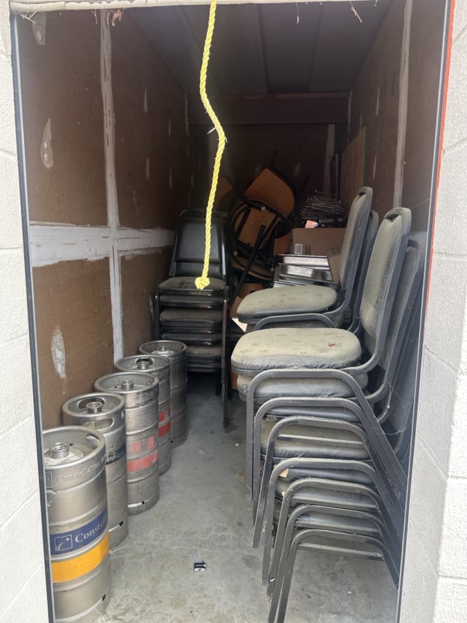 5 x 15 storage unit in Raleigh, NC