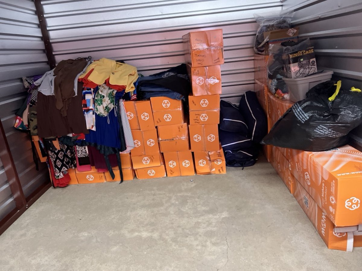 10 x 10 storage unit in Houston, TX