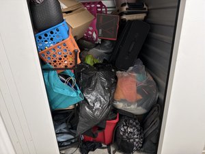 5 x 5 storage unit in Wilson, NC