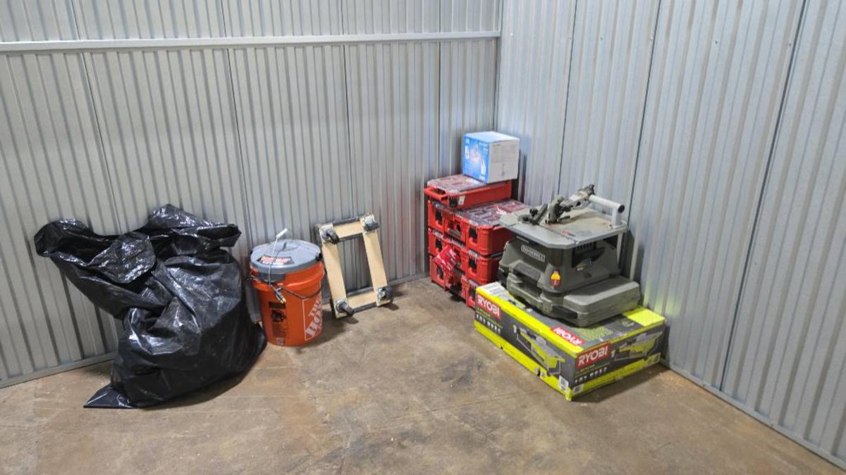 10 x 10 storage unit in Montgomery, AL