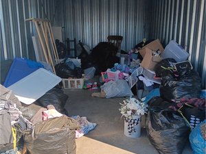 10 x 20 storage unit in Yorktown, IN