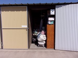 5 x 10 storage unit in Modesto, CA