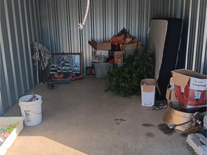 10 x 15 storage unit in Yorktown, IN