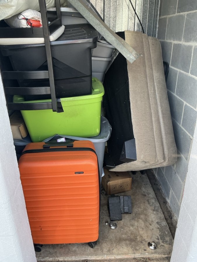 5 x 5 storage unit in Lynchburg, VA