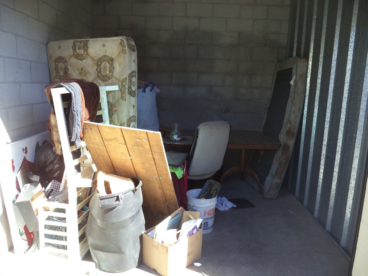 10 x 10 storage unit in Red Bluff, CA