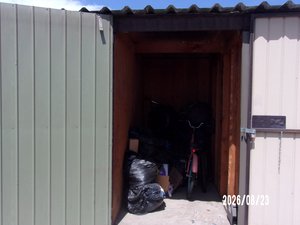 5 x 10 storage unit in Stockton, CA