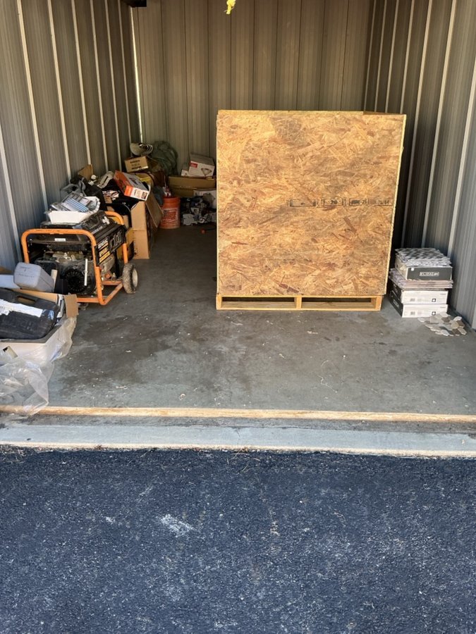 10 x 20 storage unit in Roanoke, VA