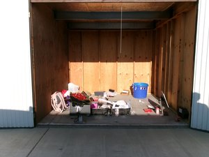 10 x 10 storage unit in Fresno, CA