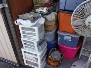 5 x 5 storage unit in Stockton, CA