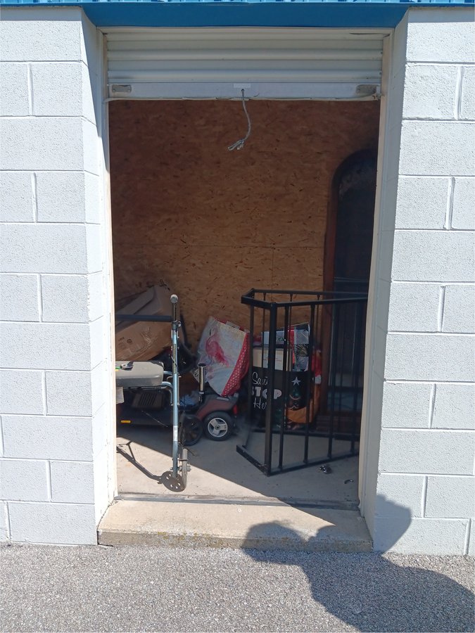 5 x 15 storage unit in Frankfort, IN