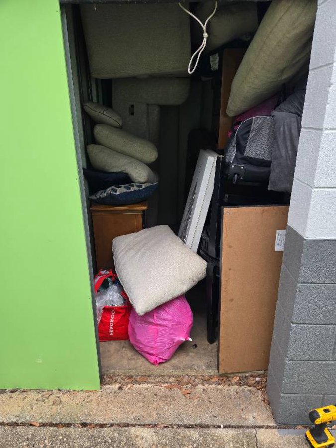 5 x 10 storage unit in Montgomery, AL