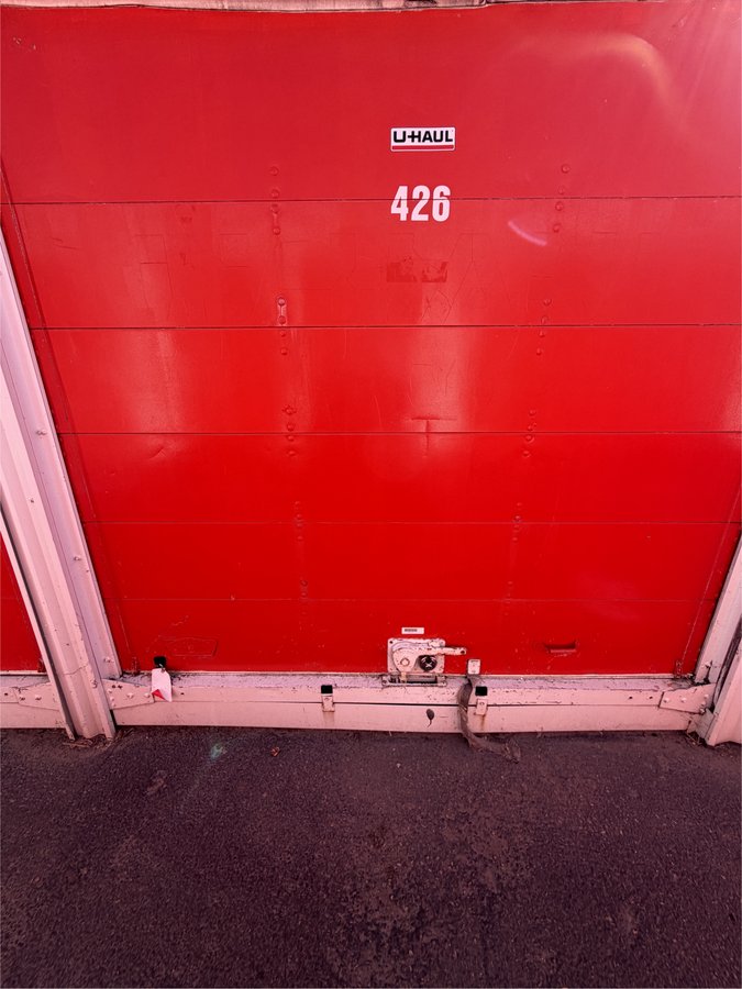7 x 20 storage unit in Boise, ID