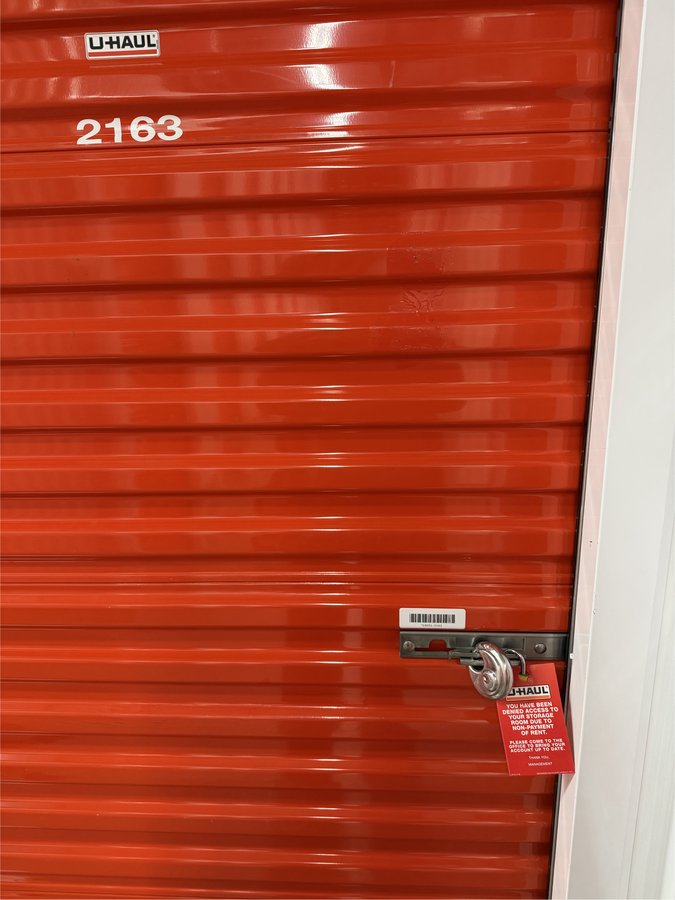 5 x 10 storage unit in Boise, ID