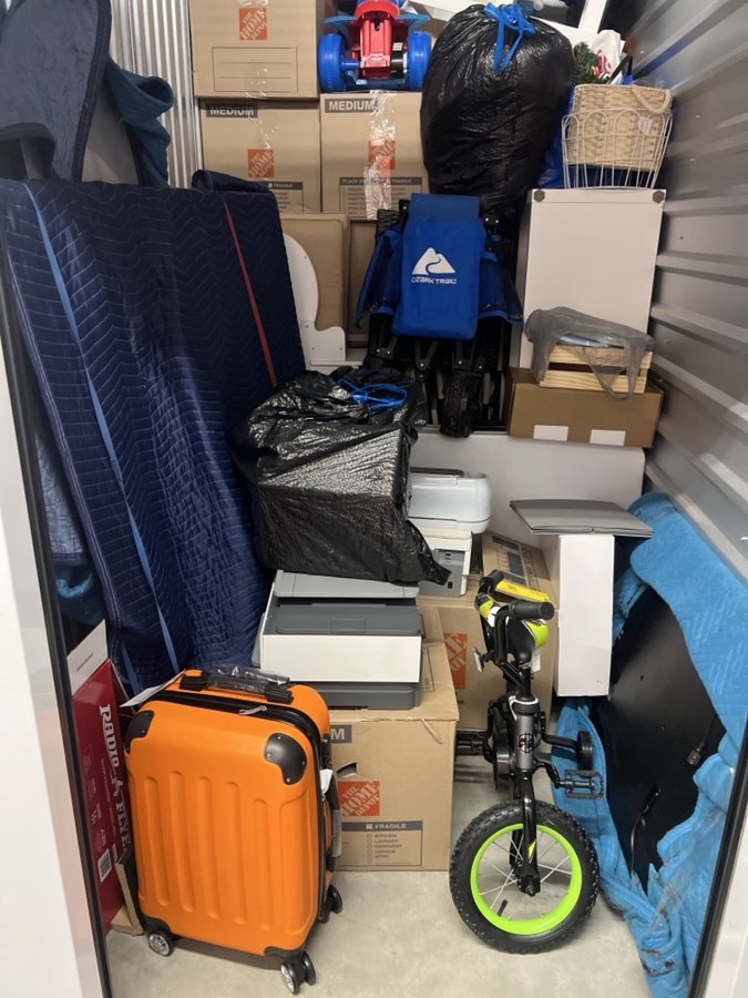 5 x 10 storage unit in Katy, TX