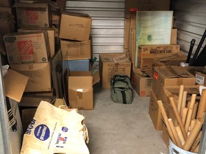 10 x 10 storage unit in Houston, TX