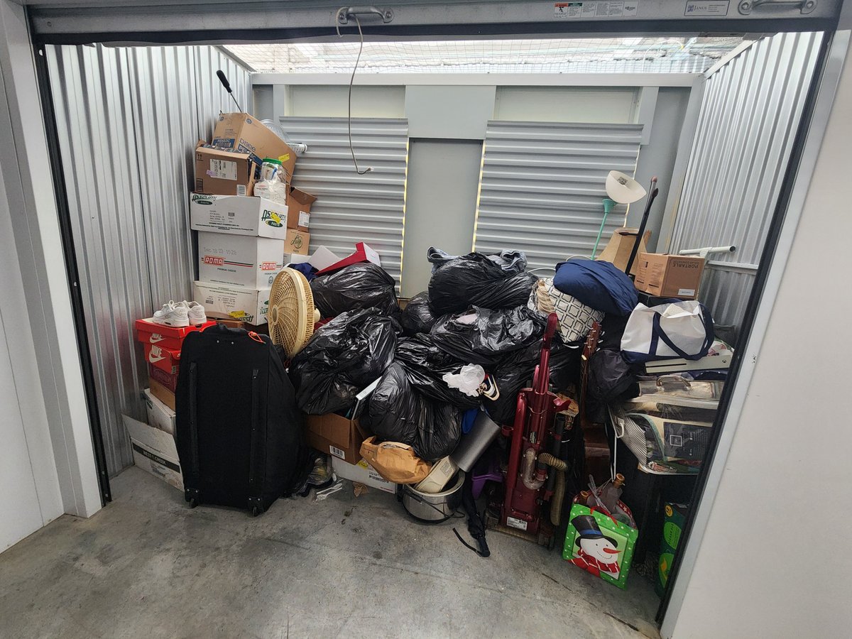 10 x 5 storage unit in Raleigh, NC