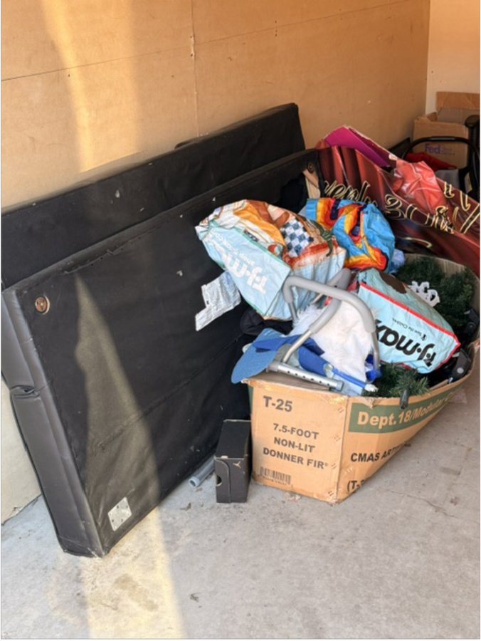 8 x 16 storage unit in Madison, WI