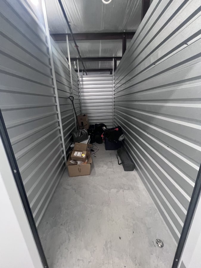 5 x 15 storage unit in Fredericksburg, VA