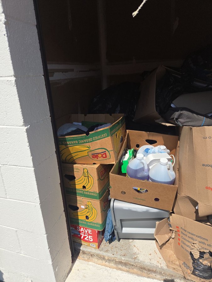 5 x 5 storage unit in Charlotte, NC