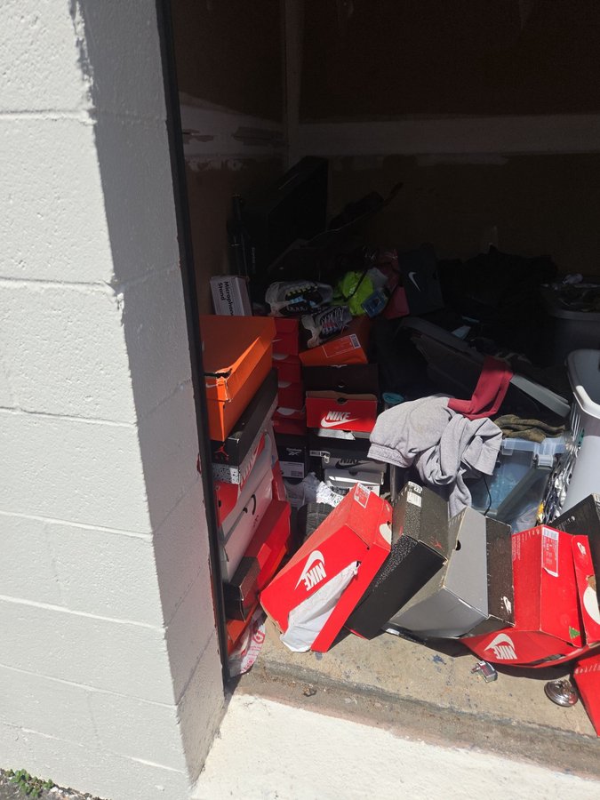 5 x 5 storage unit in Charlotte, NC