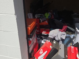5 x 5 storage unit in Charlotte, NC