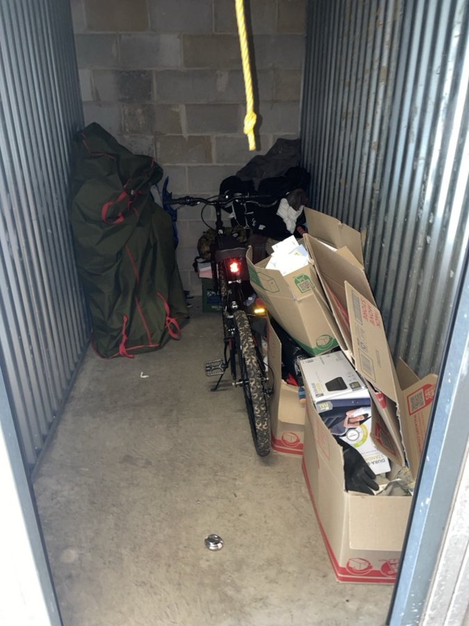5 x 10 storage unit in Mercerville, NJ
