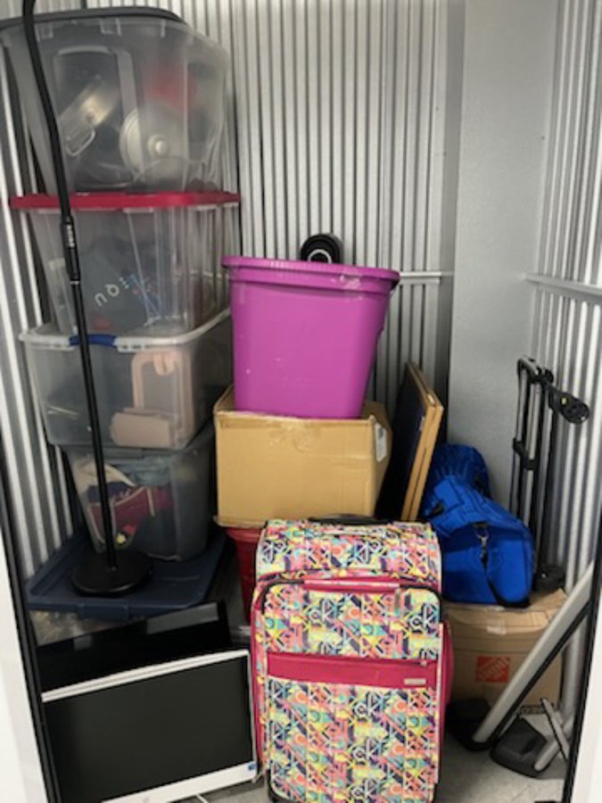 5 x 5 storage unit in Coral Gables, FL