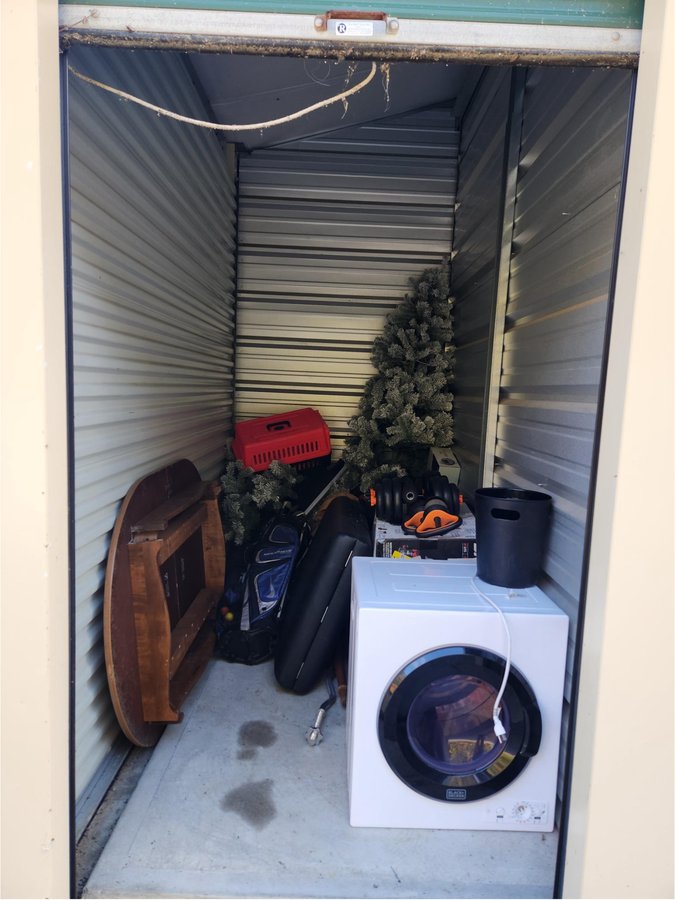 5 x 10 storage unit in South Glens Falls, NY