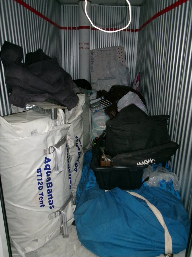 5 x 12 storage unit in Pompano Beach, FL