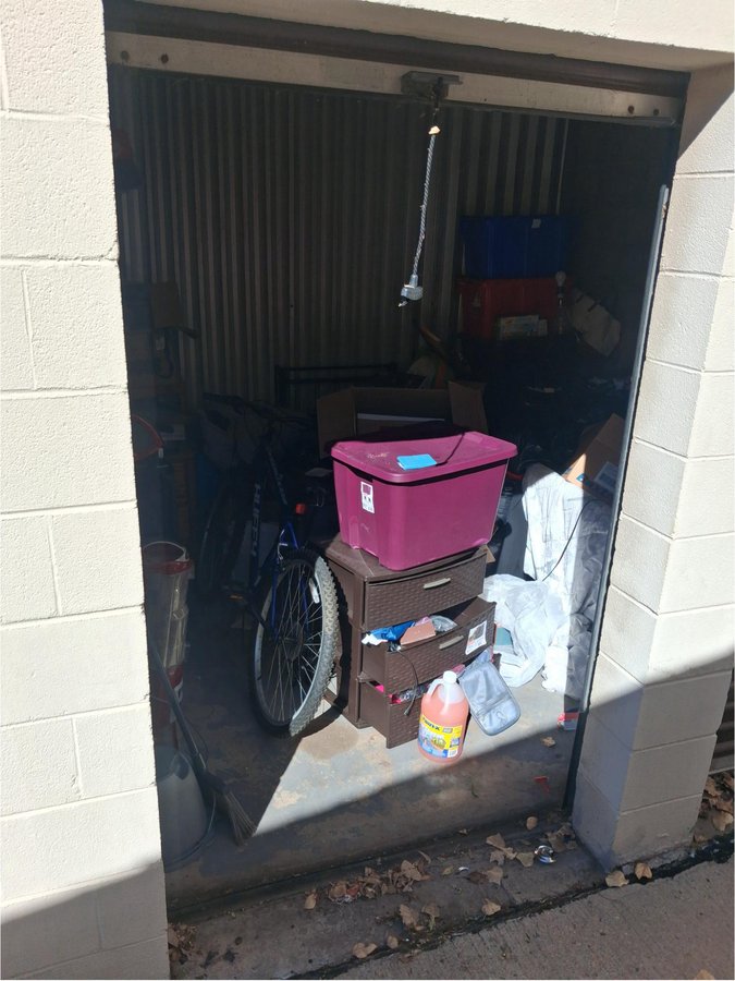 10 x 8 storage unit in Denver, CO