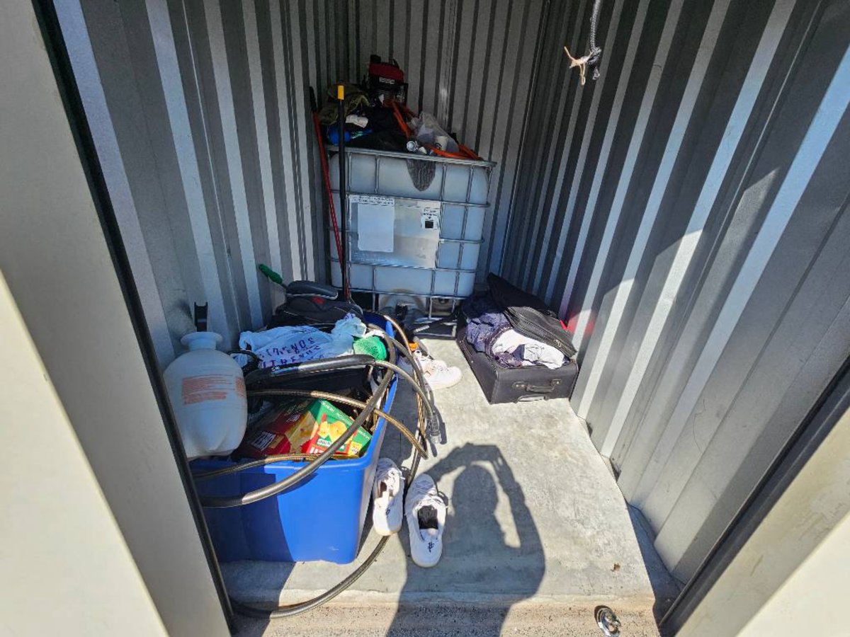 5 x 10 storage unit in Columbia, SC