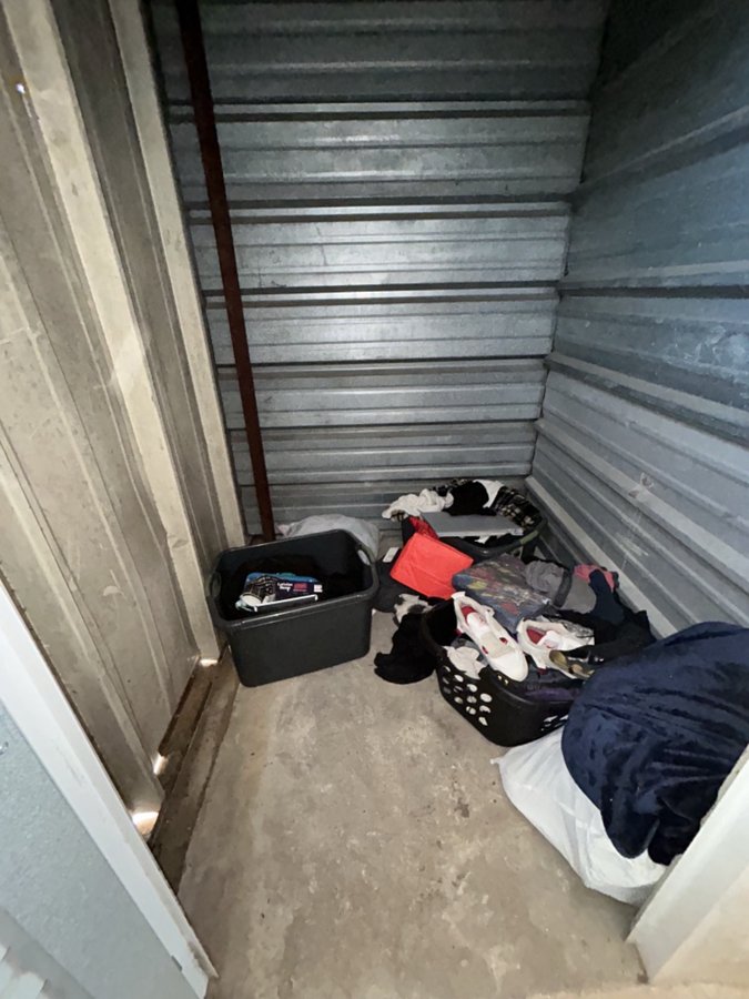 5 x 5 storage unit in Houston, TX