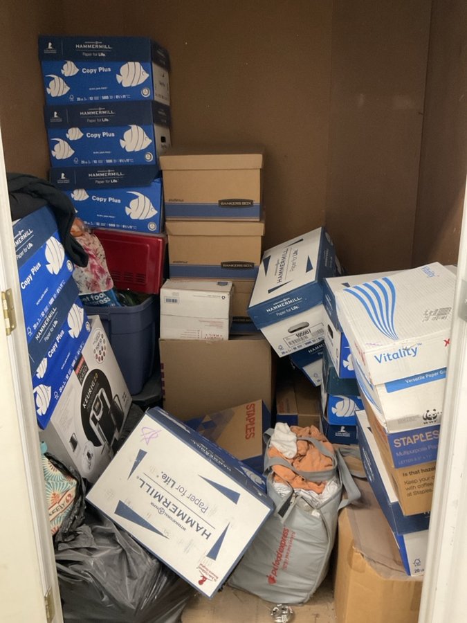5 x 5 storage unit in Pleasant Hill, CA